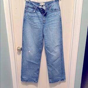 Madewell Low Slung baggy - EUC- worn once! Size 28